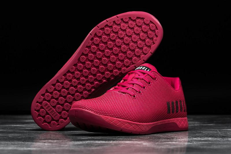 Red Nobull Magenta Men's Trainers | CA W1478N